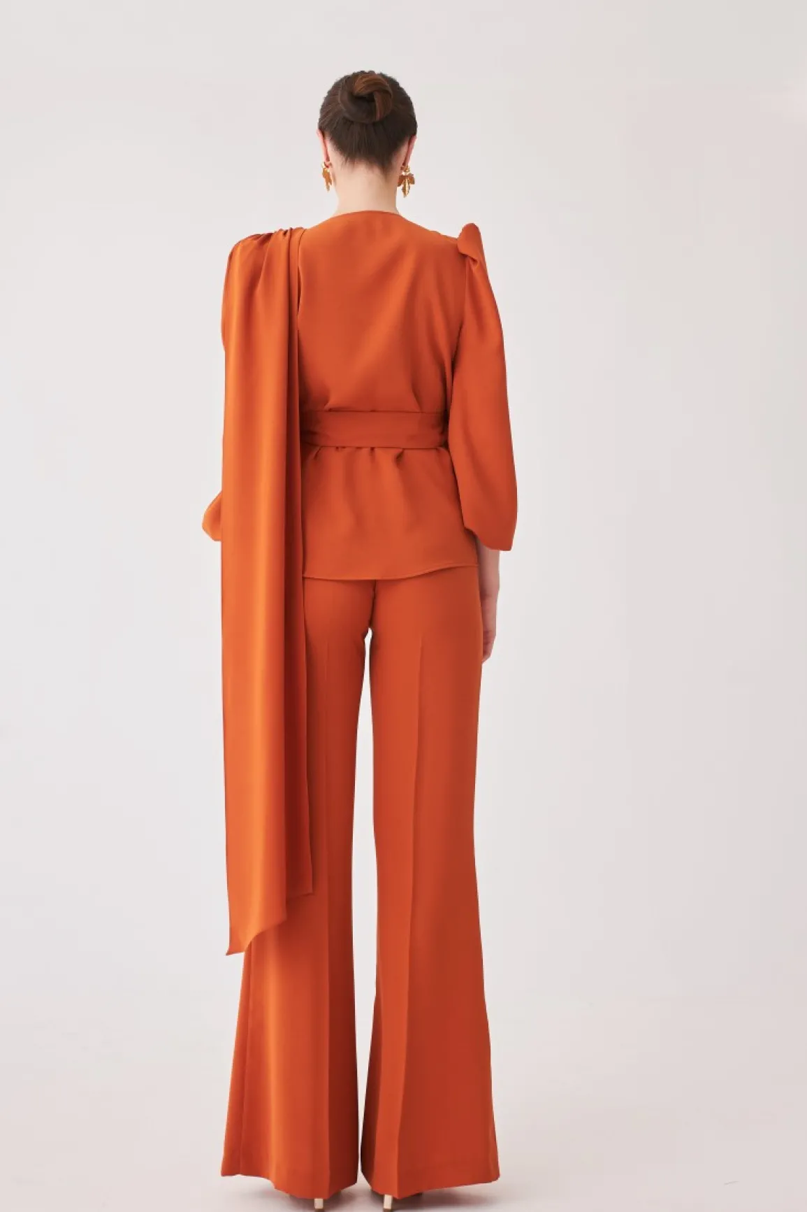 Clearance BLUSA LAURAMBNARANJA MARIA BARAZA X COOSY|Tops