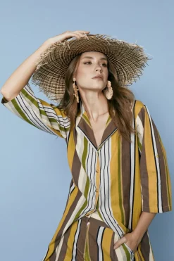 Discount CAMISOLA CASANDRA VERDE Shirts and blouses