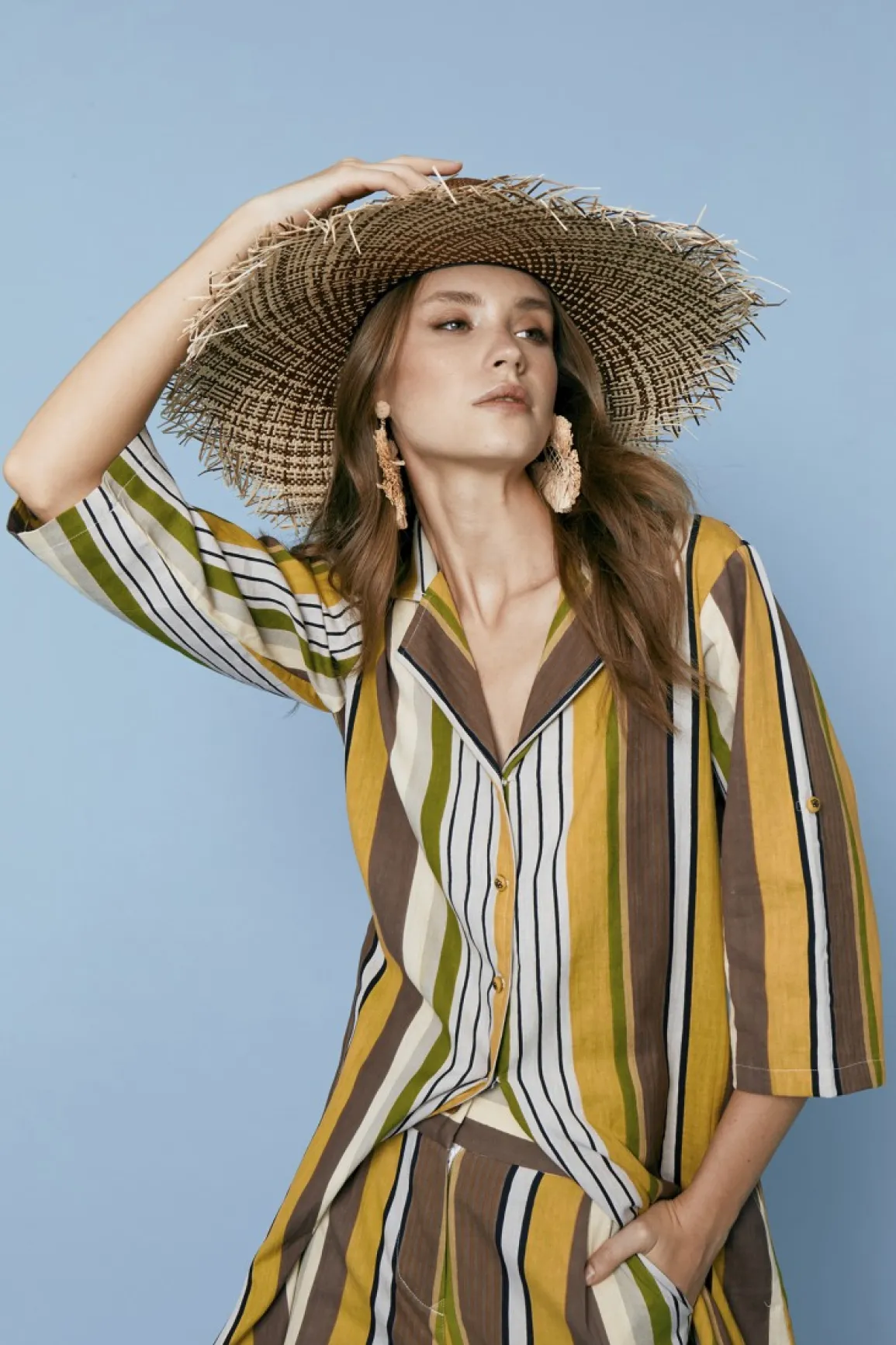 Discount CAMISOLA CASANDRA VERDE Shirts and blouses