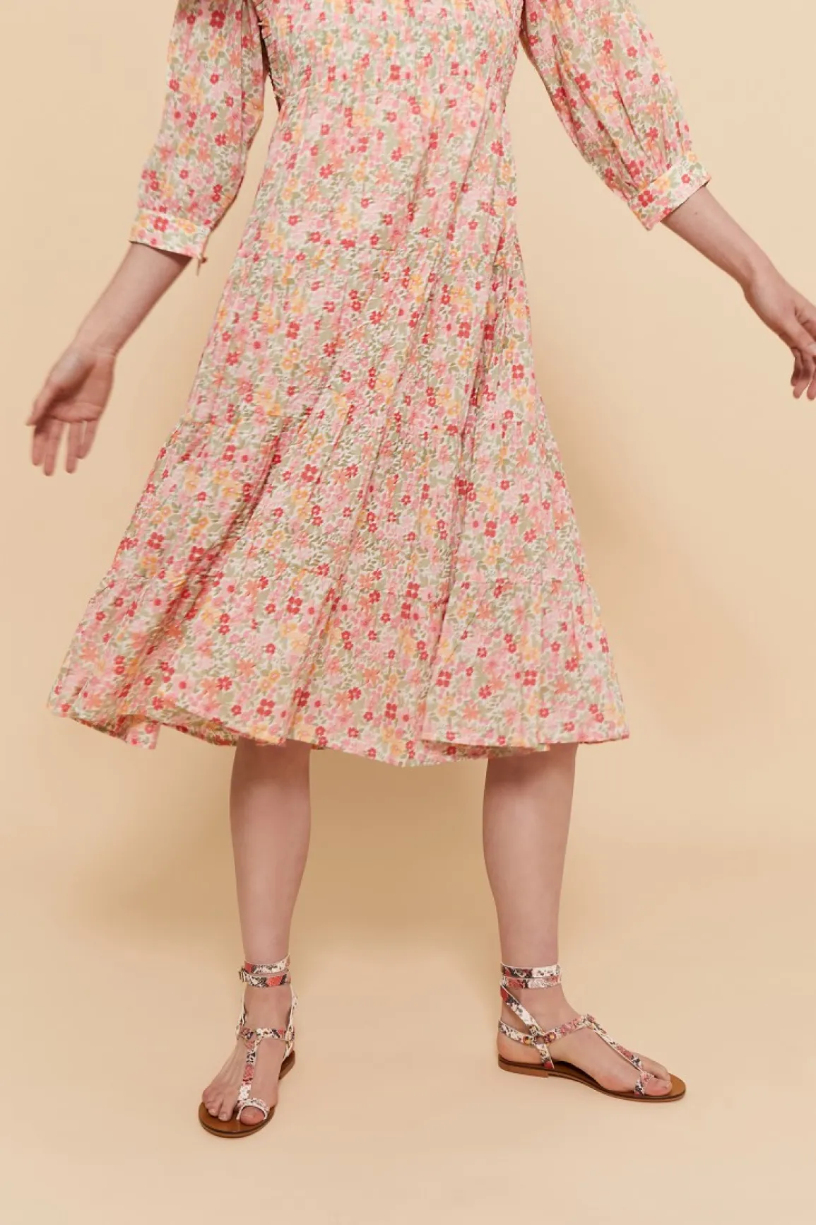Outlet CAMISOLA FLORITAMULTICOLOR Dresses