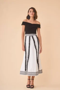 Clearance FALDA CONDESABLANCO Total look|Skirts