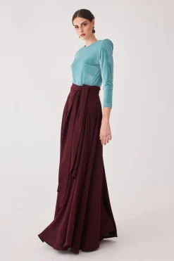 Outlet FALDA LAURAMBBURDEOS MARIA BARAZA X COOSY|Skirts