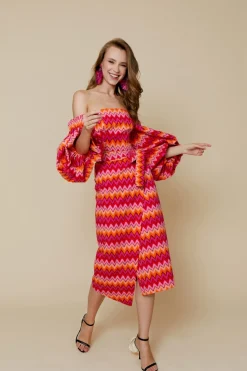 Fashion FALDA SALERMOFUCSIA Total look|Skirts