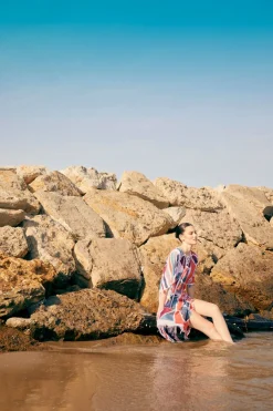 Outlet KAFTAN KASTOR MORADO Dresses