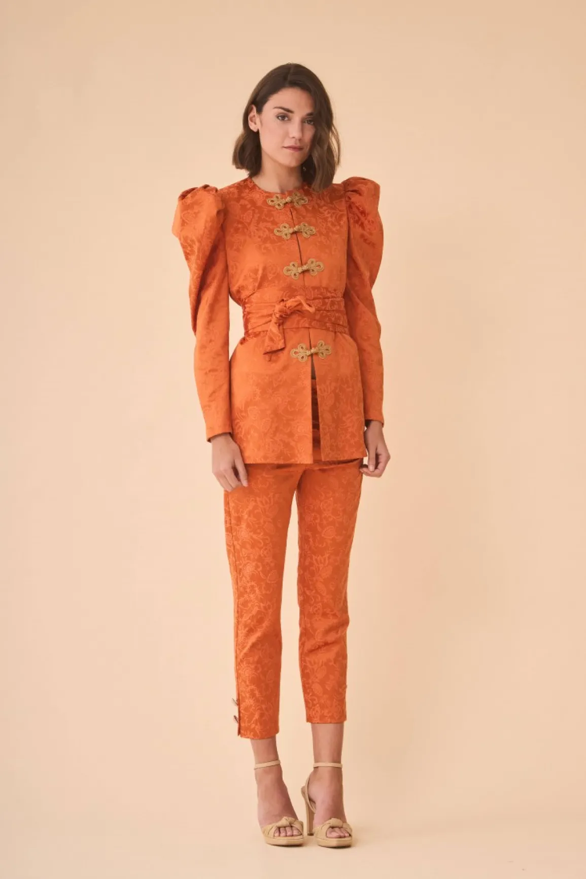 Discount PANTALON ALMENDRATERRACOTA Pants|Total look