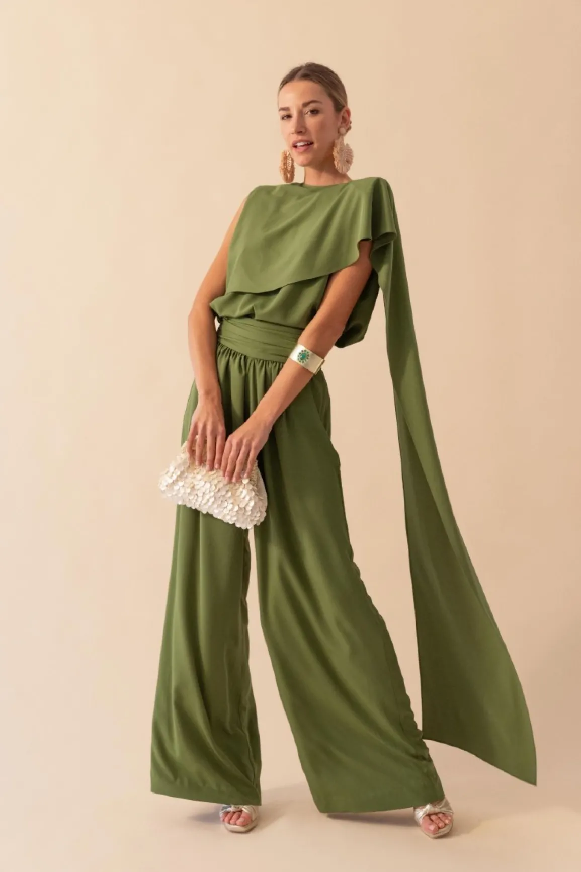 Hot PANTALON SIMONAVERDE Pants|Total look