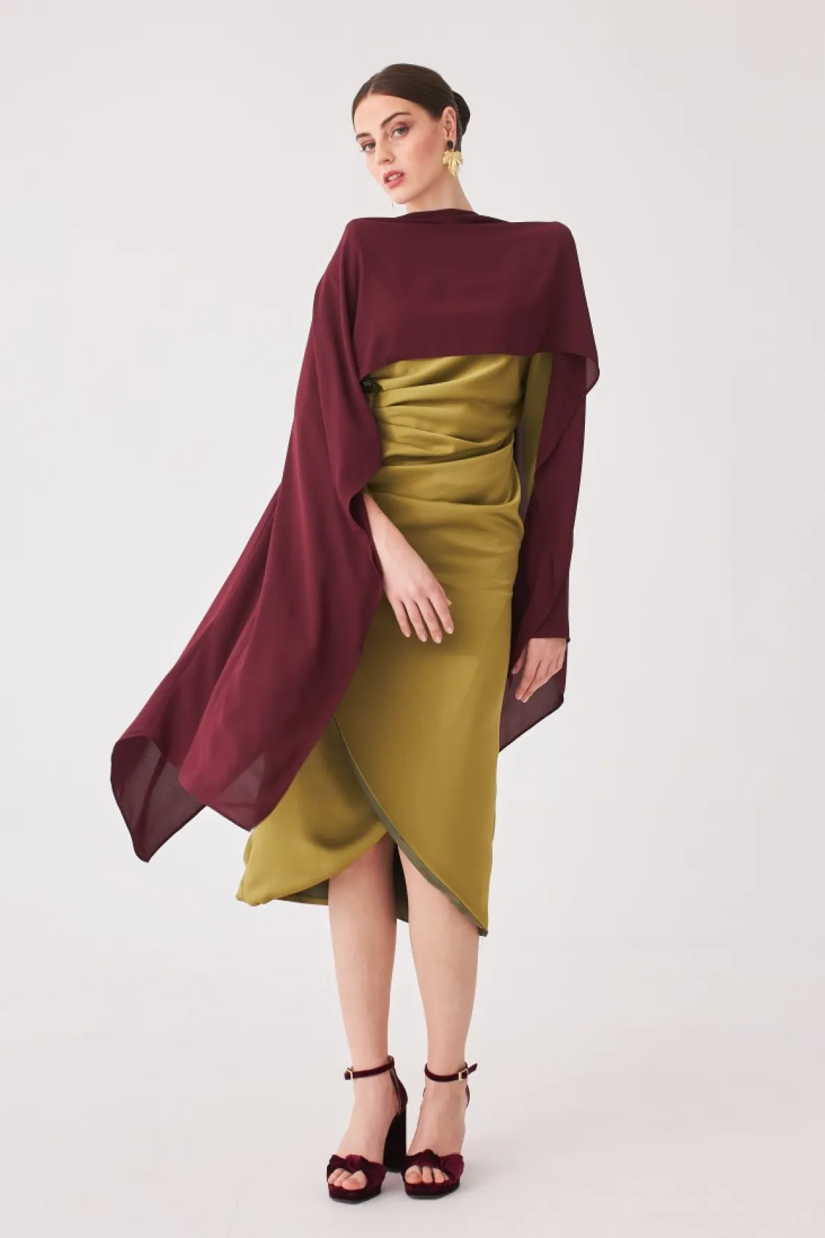 Outlet VESTIDO ALICIAMBOLIVA MARIA BARAZA X COOSY|Midi dresses