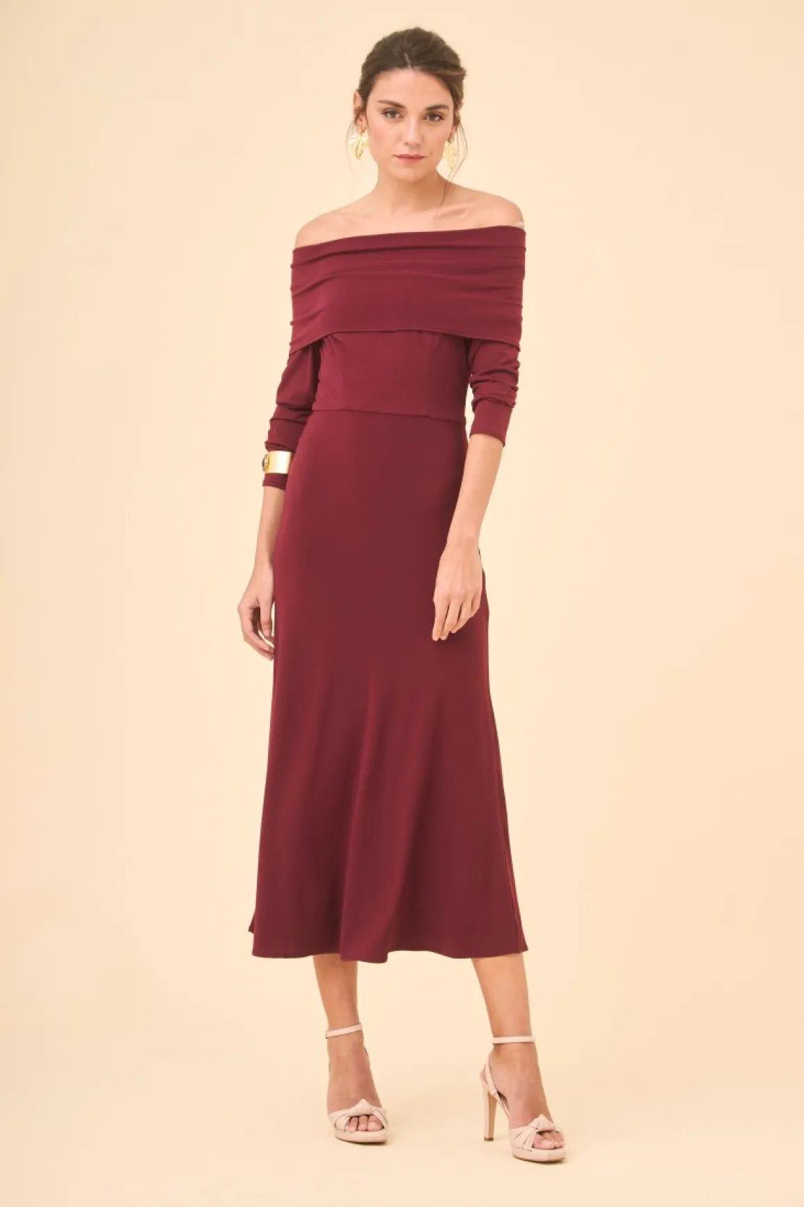 Clearance VESTIDO ALLANAROSA Midi dresses