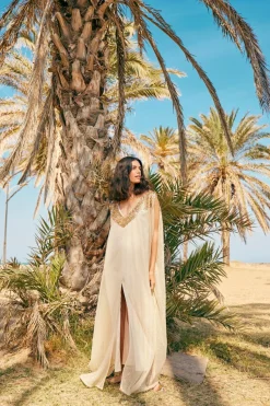 Outlet VESTIDO ANIADORADO Long dresses