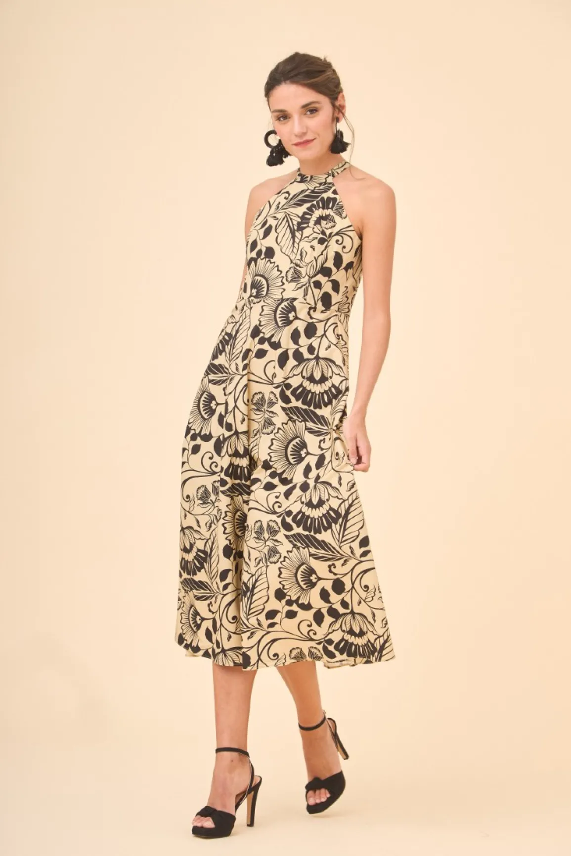 Online VESTIDO ANIPPEESTAMPADO Midi dresses