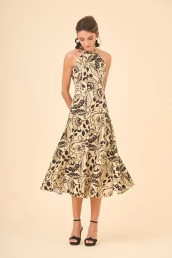 Online VESTIDO ANIPPEESTAMPADO Midi dresses