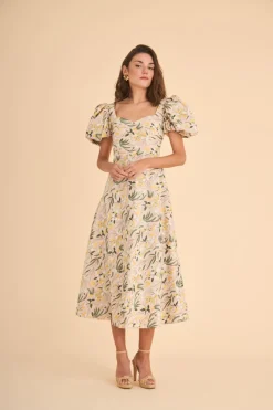 Discount VESTIDO ANSELMOESTAMPADO Midi dresses