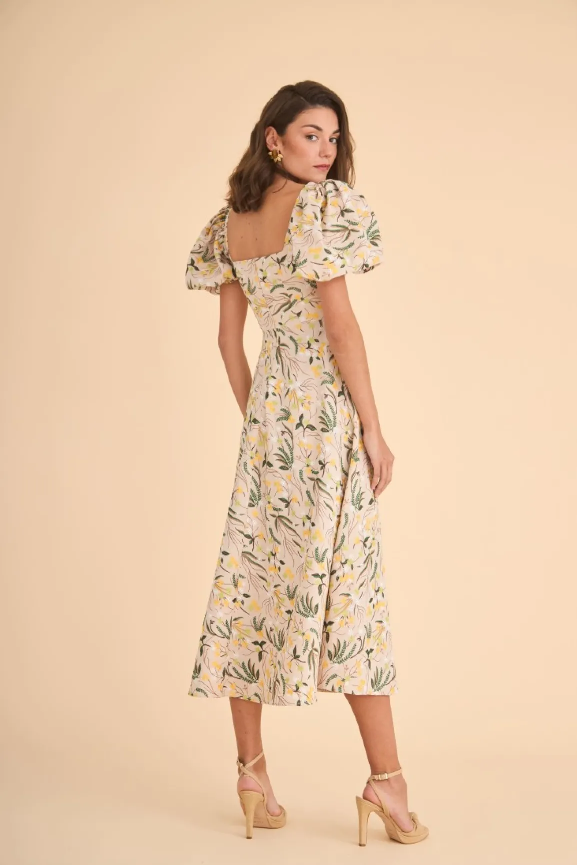 Discount VESTIDO ANSELMOESTAMPADO Midi dresses