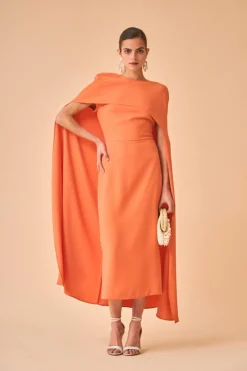 Best VESTIDO ANTONINANARANJA Midi dresses