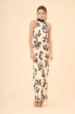 Outlet VESTIDO ARNULFAESTAMPADO Long dresses