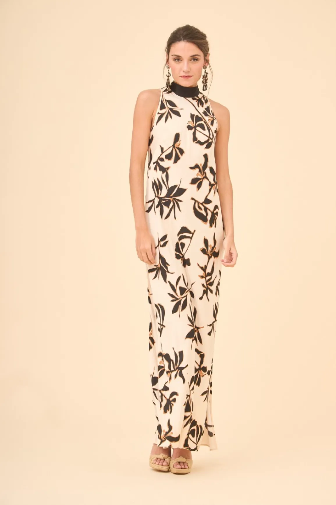 Outlet VESTIDO ARNULFAESTAMPADO Long dresses