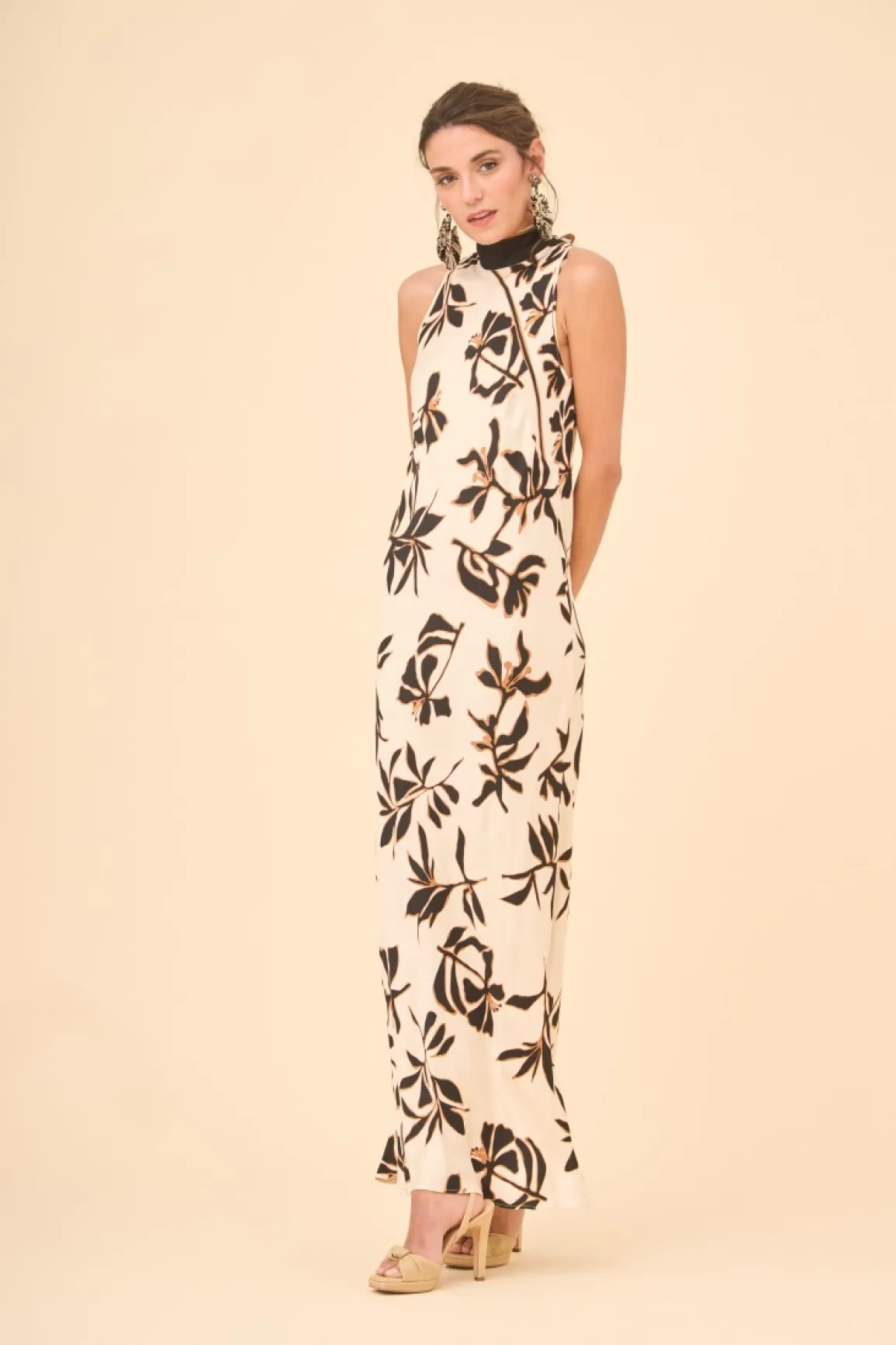 Outlet VESTIDO ARNULFAESTAMPADO Long dresses