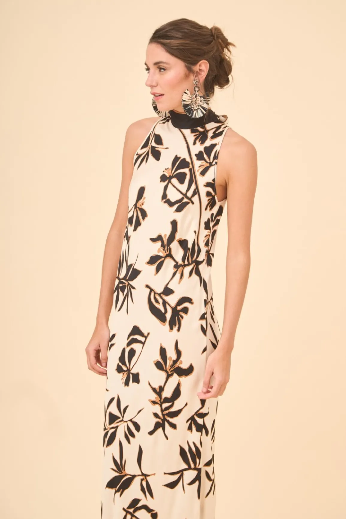 Outlet VESTIDO ARNULFAESTAMPADO Long dresses