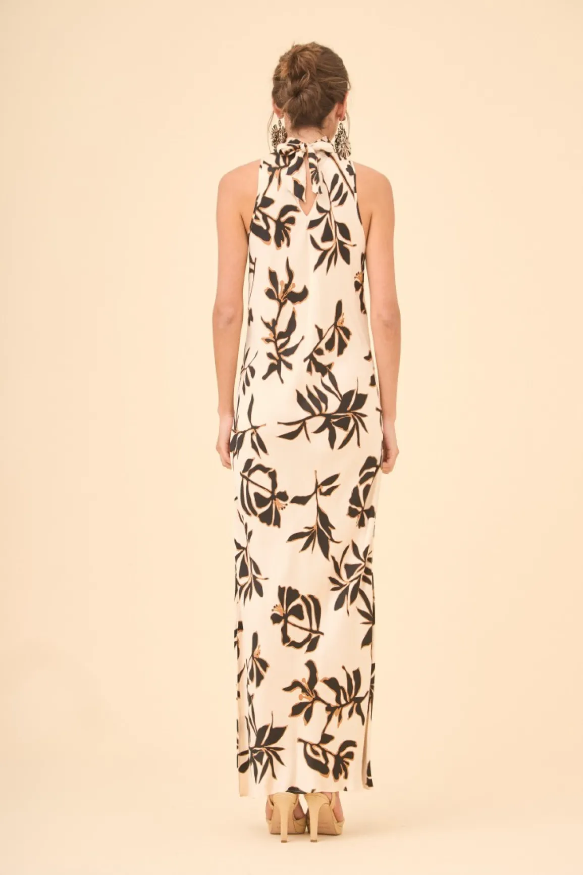 Outlet VESTIDO ARNULFAESTAMPADO Long dresses