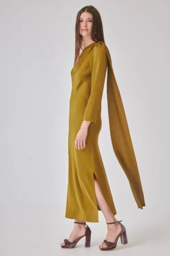 Fashion VESTIDO ASHANOLIVA Midi dresses