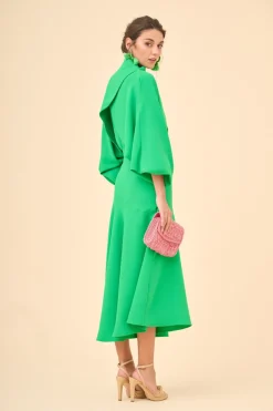 Hot VESTIDO BONNYESTAMPADO VERDE Midi dresses