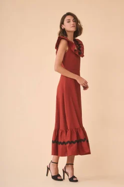 Fashion VESTIDO CARLOTTASCALDERO Midi dresses
