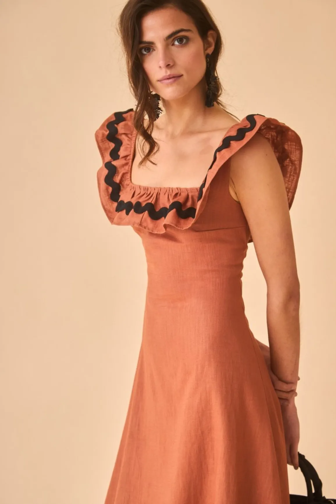 Clearance VESTIDO CARLOTTASTERRACOTA Dresses