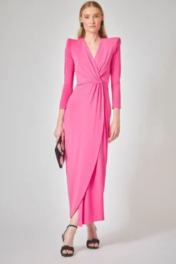 Outlet VESTIDO CAROLFUCSIA Midi dresses
