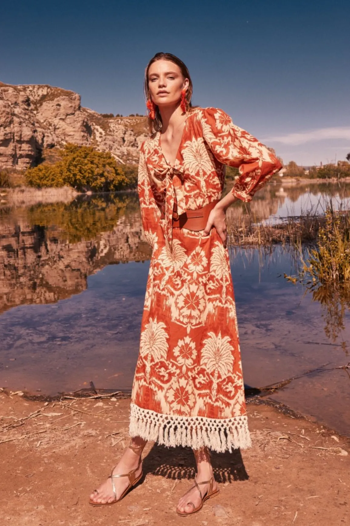 New VESTIDO CASIANOTERRACOTA Dresses