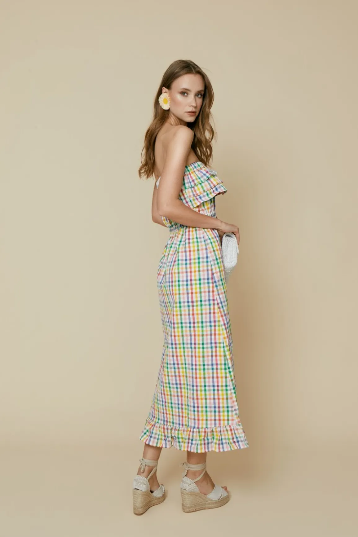 Fashion VESTIDO CHECKMULTICOLOR Dresses