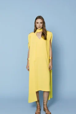 Outlet VESTIDO COSMINAAMARILLO Midi dresses