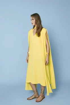 Outlet VESTIDO COSMINAAMARILLO Midi dresses