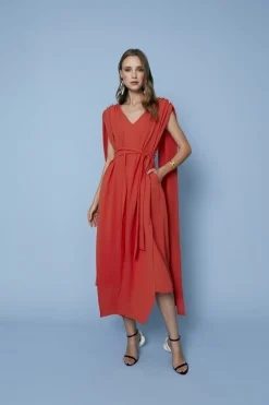 Online VESTIDO COSMINACORAL Midi dresses