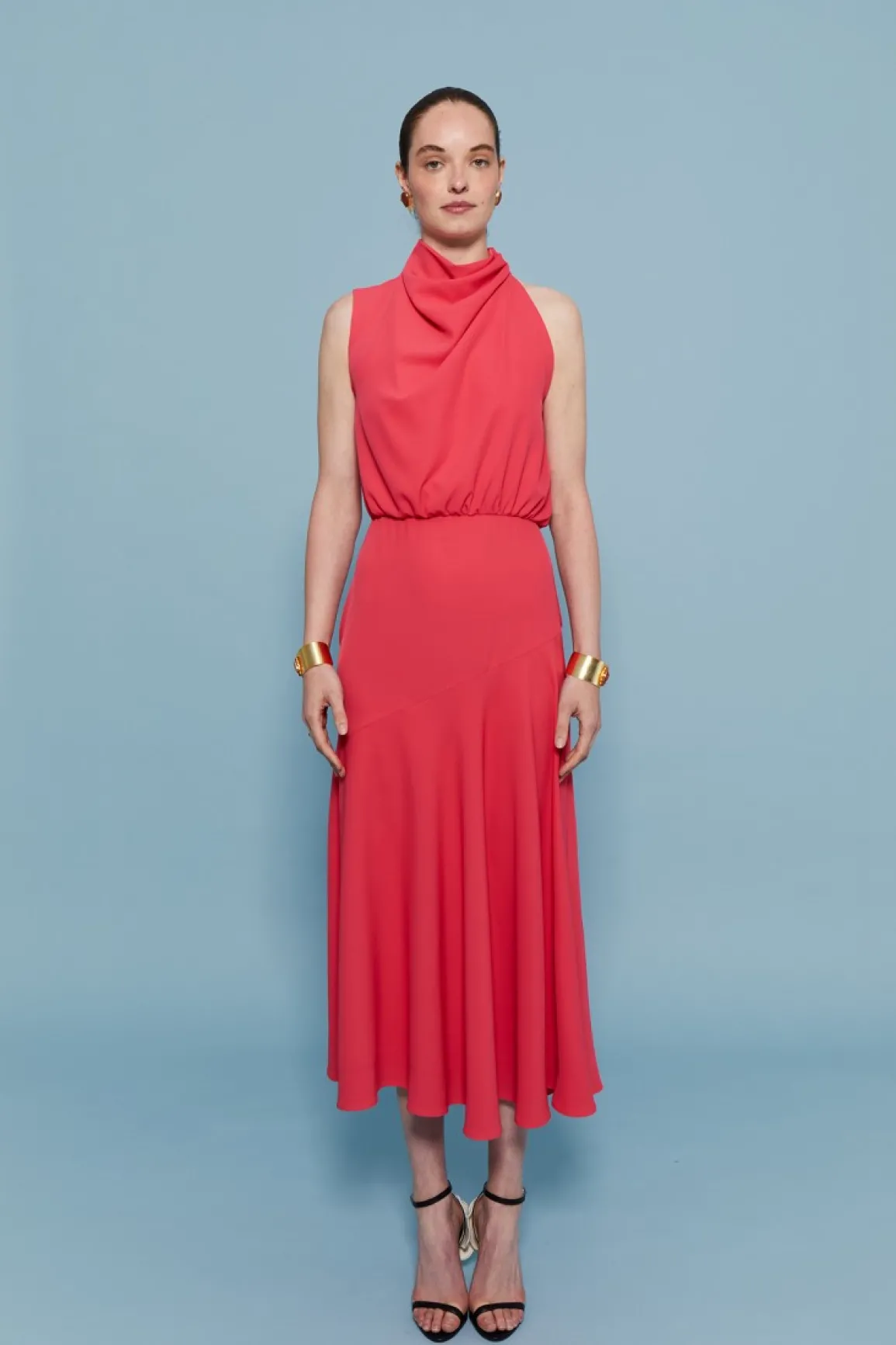 Clearance VESTIDO CRISTINACORAL Midi dresses