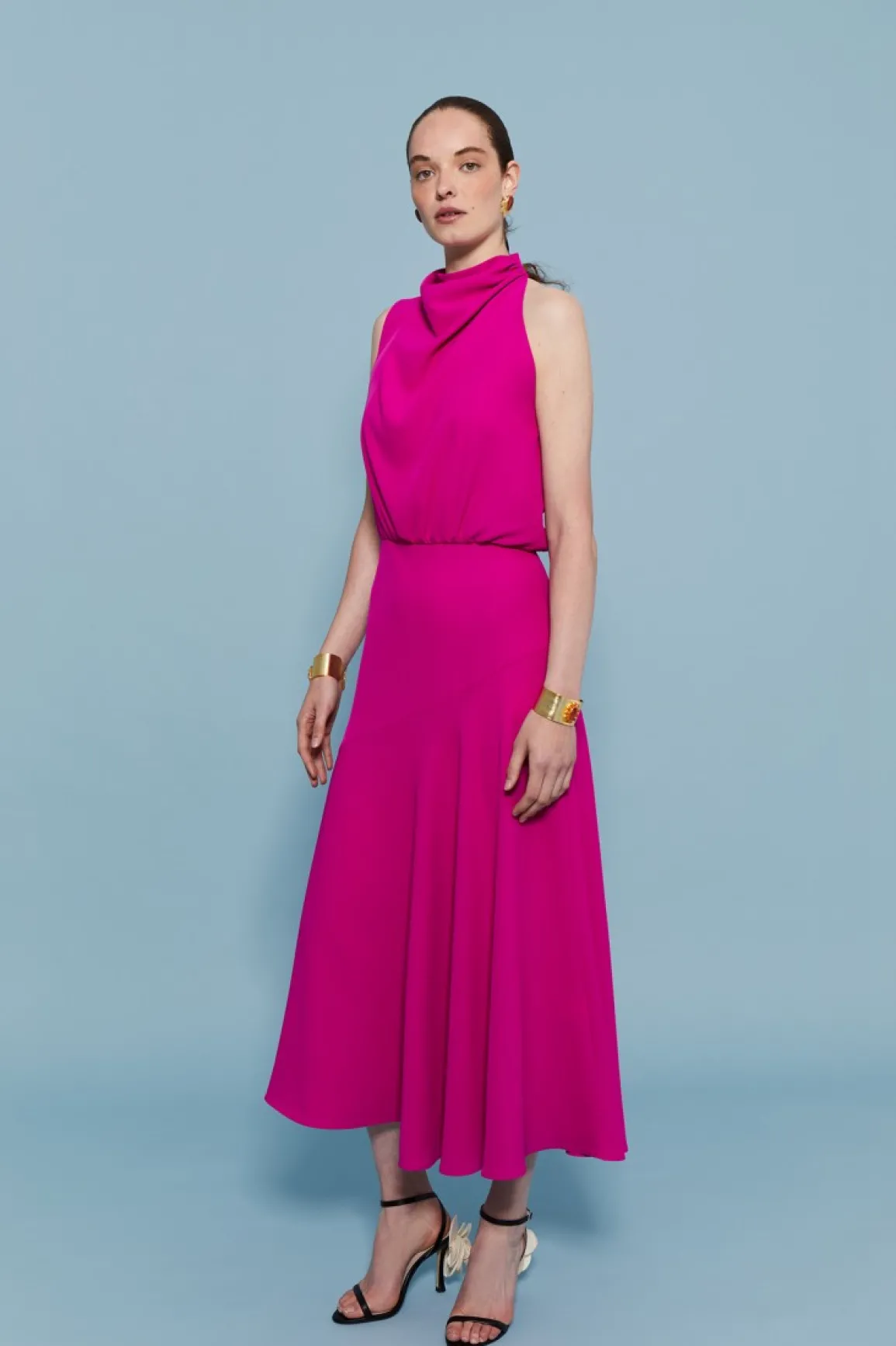 Discount VESTIDO CRISTINAMAGENTA Midi dresses