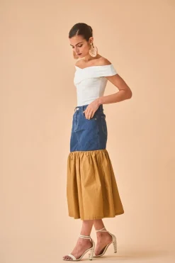 Sale VESTIDO DAIRA VAQUERO Skirts
