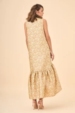 Sale VESTIDO DORÉESTAMPADO Long dresses