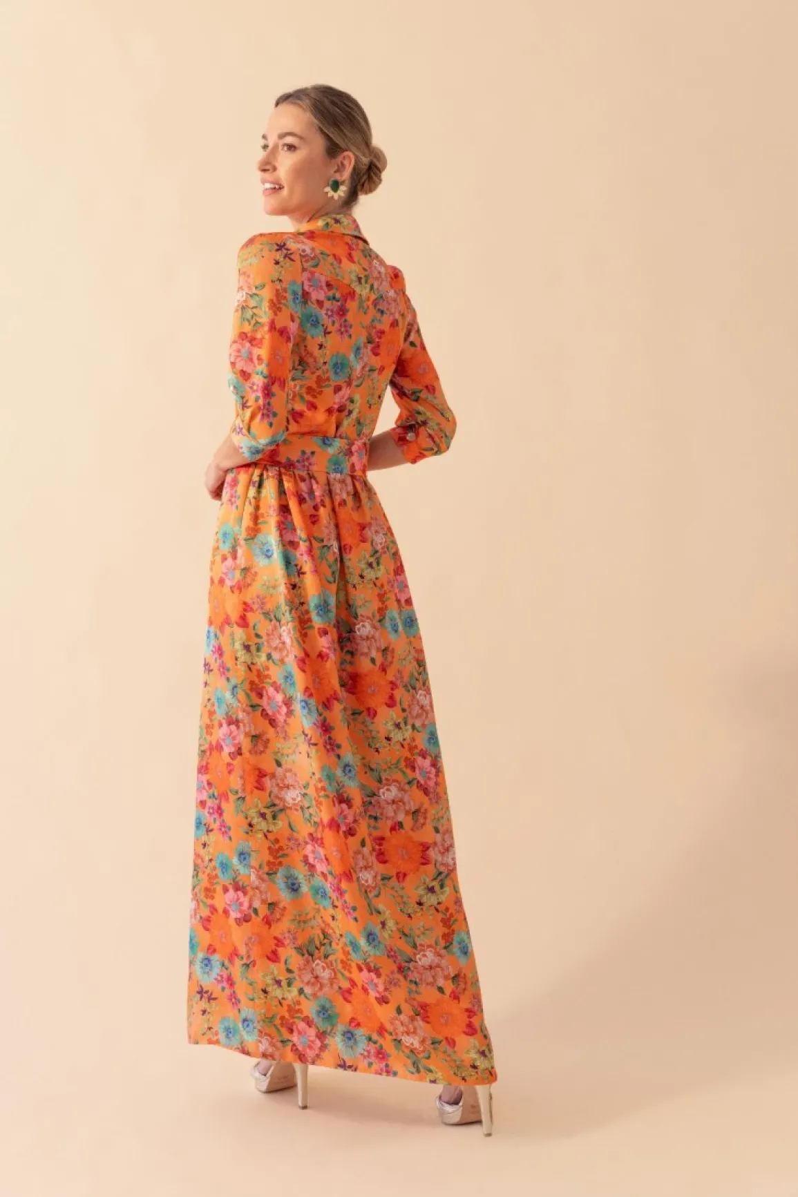 Best VESTIDO FARFALLENARANJA Long dresses