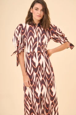 Online VESTIDO HERVASNARANJA/BEIGE Midi dresses