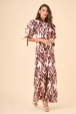 Online VESTIDO HERVASNARANJA/BEIGE Midi dresses