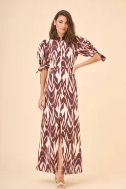 Online VESTIDO HERVASNARANJA/BEIGE Midi dresses