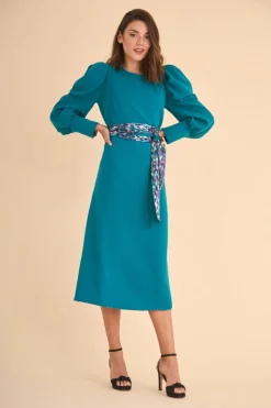 Online VESTIDO INESMBVERDE/ESTAMPADO MARIA BARAZA X COOSY|Midi dresses