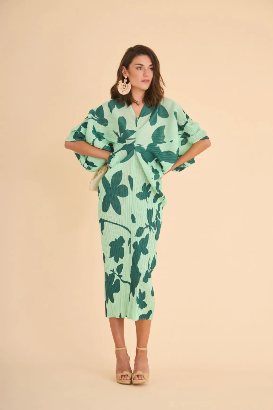 Outlet VESTIDO LEOVERDE Midi dresses