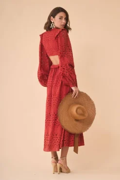 Online VESTIDO LUCILAROJO Midi dresses