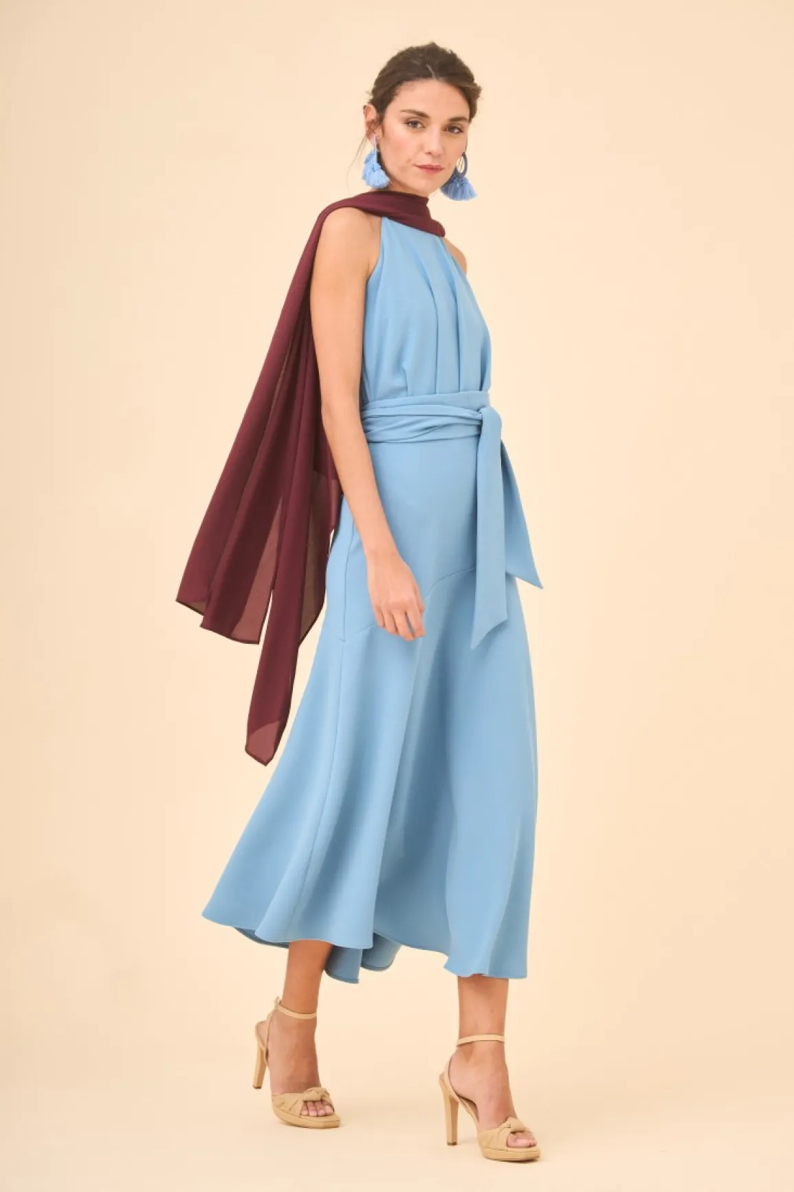 Best VESTIDO NO USARESTAMPADO VERDE Midi dresses