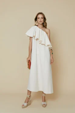 Outlet VESTIDO RAMONACRUDO Midi dresses