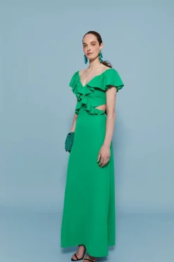 Outlet VESTIDO RIOVERDE Long dresses