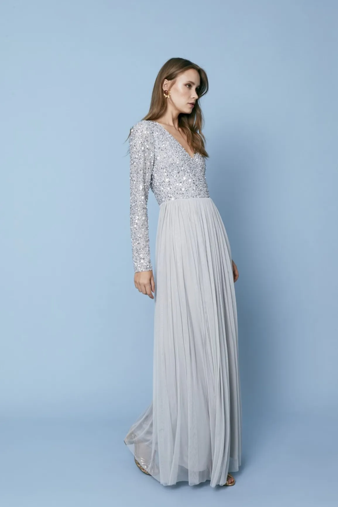 Hot VESTIDO ROMEAAGUAMARINA Long dresses