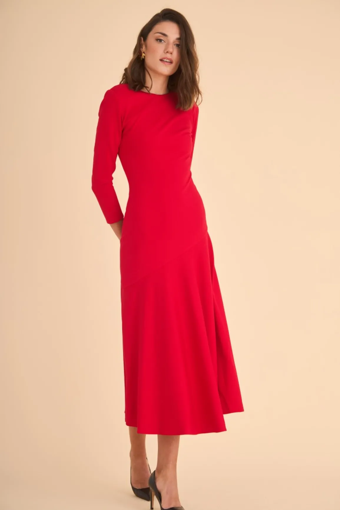 Discount VESTIDO ROSEROJO Midi dresses