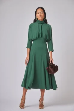 Clearance VESTIDO SANTINAVERDE Midi dresses